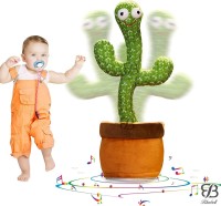 Oxhox Dancing Cactus Talking Toy,Wriggle & Singing Recording Repeat What You Say(Green)