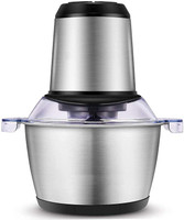 PUHBRHY Steel Electric Meat Grinders for Kitchen Food Chopper, Meat, Vegetables, 700 W Food Processor(Multicolor)