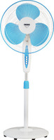 USHA Mist Air Icy 400 mm Ultra High Speed 3 Blade Pedestal Fan(Blue, Pack of 1)