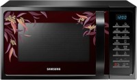 SAMSUNG 28 L Convection Microwave Oven(MC28H5025VR, Black with Delight Red)