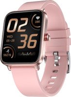 Fire-Boltt Ninja Pro Max 1.6" Display with SpO2,Heart Rate Tracking & Ultra Thin 9.5mm Body Smartwatch(Pink Strap, Free Size)