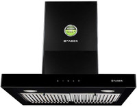 Faber HOOD STILUX 3D T2S2 BK TC LTW 60 Wall Mounted Chimney(Black 1095 CMH)
