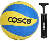 COSCO Attack with Pump Volleyball - Size: 4(Standard, Pack of 1)