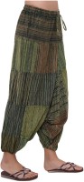 SUVASANA Striped Cotton Women Harem Pants