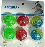 Emily Pets Play Balls with Bell Plastic Ball For Cat