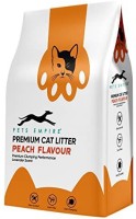 Pets Empire Peach Flavour Clumping Cat Litter, Mineral Bentonite -5 kg Pet Litter Tray Refill