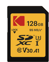 KODAK High Speed SDXC 128 GB SD Card Class 10 95 MB/s  Memory Card