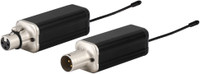Archetive Wireless Microphone System With Transmitter & Reciever .(Black)