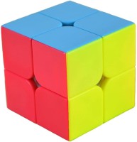 WudCraft Moyu Meilong 2X2 Stickerless Speed Cube Mind Cube Toy for Kids and Adults(1 Pieces)