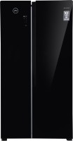 View Godrej 564 L Frost Free Side by Side Refrigerator(Glass Black, RS EONVELVET 579 RFD GL BK)  Price Online