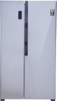 View Godrej 564 L Frost Free Side by Side Refrigerator(Platinum Steel, RS EONVELVET 579 RFD PL ST) Price Online(Godrej)