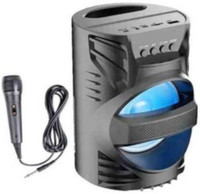 GUGGU MJH_489C_LZ 4104||WS-04|| Karaoke Speaker With Mic compatiable With smartphones 15 W Bluetooth Tower Speaker(Black, 4.1 Channel)