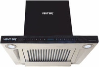 Ventair Sigma Music 60 Auto Clean Wall Mounted Chimney(Black 1200 CMH)