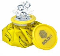BOLDFIT Ice Bags For Pain Relief Hot Water Bag Warm & Cold Pack Cool Water Hot Gel Bags Hot And Cold Water Bag For Pain Relief Pack(Yellow)