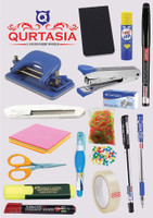 QURTASIA All in One17 Items Stationery Combo for Office, Home and School use | Home & Office Set(Multicolor)