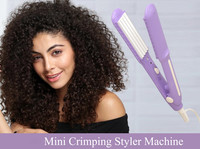 S2S Professional MINI Hair Crimping Beveled Edge Crimping Electric Hair Styler