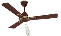 JUPITER Kaira BLDC Matt Brown 48" (1200 mm) Energy Efficient Remote Controlled C/Fan 1200 mm BLDC Motor with Remote 3 Blade Ceiling Fan(Brown, Pack of 1)
