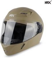 HRX COMBAT Full Face Clear Visor Air ventilated ISI Marked Motorbike Helmet