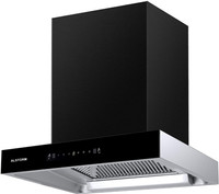 ALSTORM STORME BK 60 Auto Clean Wall Mounted Chimney(Black 1350 CMH)