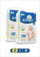 Wowper Fresh Baby Diapers Pants | Wetness Indicator | Upto 10 Hrs Absorption | 4-8 Kg - S(88 Pieces)