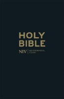 NIV Thinline Black Leather Bible(English, Hardcover, Version New International)