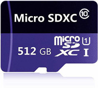 shopviashipping 512gb 512 GB MicroSD Card Class 10 30 MB/s  Memory Card