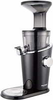 Hurom 100% Rust-Free Strainers For Fast And Thorough Cleaning, Patented Pulp Adjustor H-100 150 Juicer (2 Jars, Black Pearl)