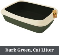 Foodie Puppies Litter Enclosure(Cat Litter Tray Reduces Odor, Perfect Toilet Training Your Kitten(59× 46×17 cm))