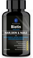 G GLOWSIK BIOTIN CAPSULES (90- CAPSULES) with AMINO ACIDS FOR HAIR, NAILS AND SKIN(1000 mg)