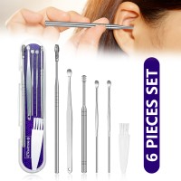 BOLDHEALTH Ear Cleaning Tools kit Ear Wax Cleaner Earwax Remover Stick Set Spring Curette(26 g, Set of 6)