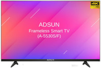 Adsun Frameless 140 cm (55 inch) Ultra HD (4K) LED Smart Android Based TV(A-5530S/F)