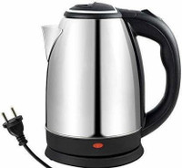 MAITRI ENTERPRISE Tea Coffee Maker Water Boiler with Handle Electric Kettle 086 Travel Cooker(2 L, Sliver,Black)