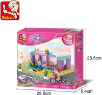 Sluban New Girl's Dream Set / Educational Building Blocks Kids (242 pieces)(Multicolor)