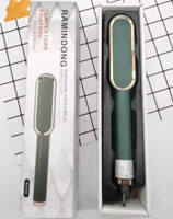 WunderVoX IX-63FR-Hair Straightener Brush, Hair Straightener and Curler 2 in 1 Hair Styler(Elentra Green)