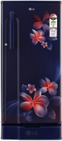 View LG 188 L Direct Cool Single Door 3 Star Refrigerator(Blue Plumeria, GL-D191KBPX.ABPZEBN) Price Online(LG)