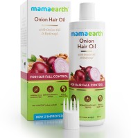 MamaEarth Onion Hair Oil for Hair Regrowth & Hair Fall Control 250ml Hair Oil(250 ml)