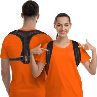 NWLY Clavicle Posture Corrector, Shoulder Back Support Belt Clavicle {Universal Size} Back Support