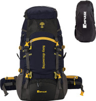 IMPULSE Rucksack bag travel bag for men tourist bag backpack for hiking trekking camping Rucksack  - 60 L(Blue)