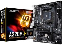 GIGABYTE GA-A320M-H Ultra Durable AMD AM4 Motherboard with Hybrid Digital VRM Solution Motherboard(Black)