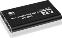 price history - Etzin 4K USB 3.0 Video Capture Card HDMI-compatible 1080P 60fps HD Video Recorder 1080 inch Blu-ray Player(Black)