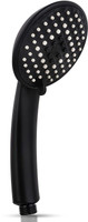 DOCOSS Premium Black Hand Shower For Bath 5 Flow Handheld Showers For Bathing Shower Head