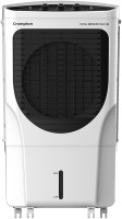View CROMPTON 80 L Desert Air Cooler(White, Black, Cool Breeze DAC)  Price Online