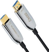 ZeniQ HDMI Cable 12 m 4K Optical Fiber HDMI 2.0b, 12Meters, ARC, 18Gbps 4K@60hz, 8K@30Hz(Compatible with 4K HDR TV, Dolby Vision, PS5, Xbox SX, RTX 3000, 4K Optical Fiber HDMI 2.0b, One Cable)