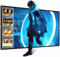 price history - Savsol Projector Screen 150 inch 16:9 HD Foldable Anti Crease Portable Projection Projector Screen (Width 304 cm x 243 cm Height)