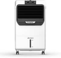 View CROMPTON 16 L Room/Personal Air Cooler 4-Way Air Deflection and Honeycomb Pads(White, Black, Jedi)  Price Online