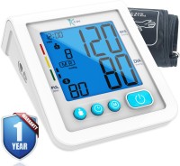 K-life 106Fully Automatic Digital Blood Pressure Checking Machine BP Testing instrument Bp Monitor(White)