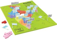 Imagimake Mapology India with State Capitals- Educational Toy & Learning Aid- Map Puzzle(24 Pieces)