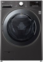 LG 21/12 kg Washer with Dryer with In-built Heater Black(FHD2112STB)