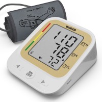 Pristyn care Blood Pressure Monitor | Automatic Digital Electronic BP Monitor | Bp Machine Automatic Digital Electronic Bp Monitor(White)