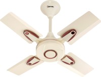 GESTOR WAVE Ultra High Speed 24 Inch Decorative 600 mm Anti Dust 4 Blade Ceiling Fan(IVORY, Pack of 1)
